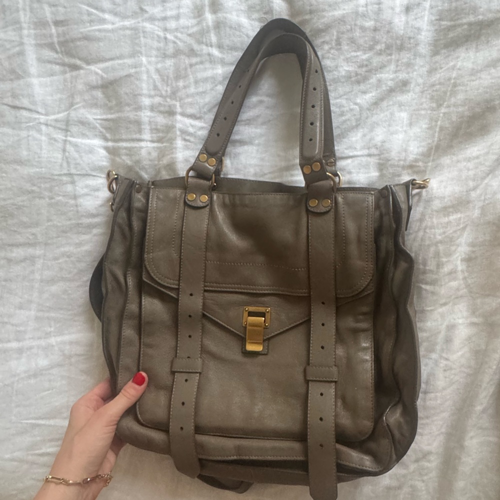 Proenza Schouler Tan Messenger Bag